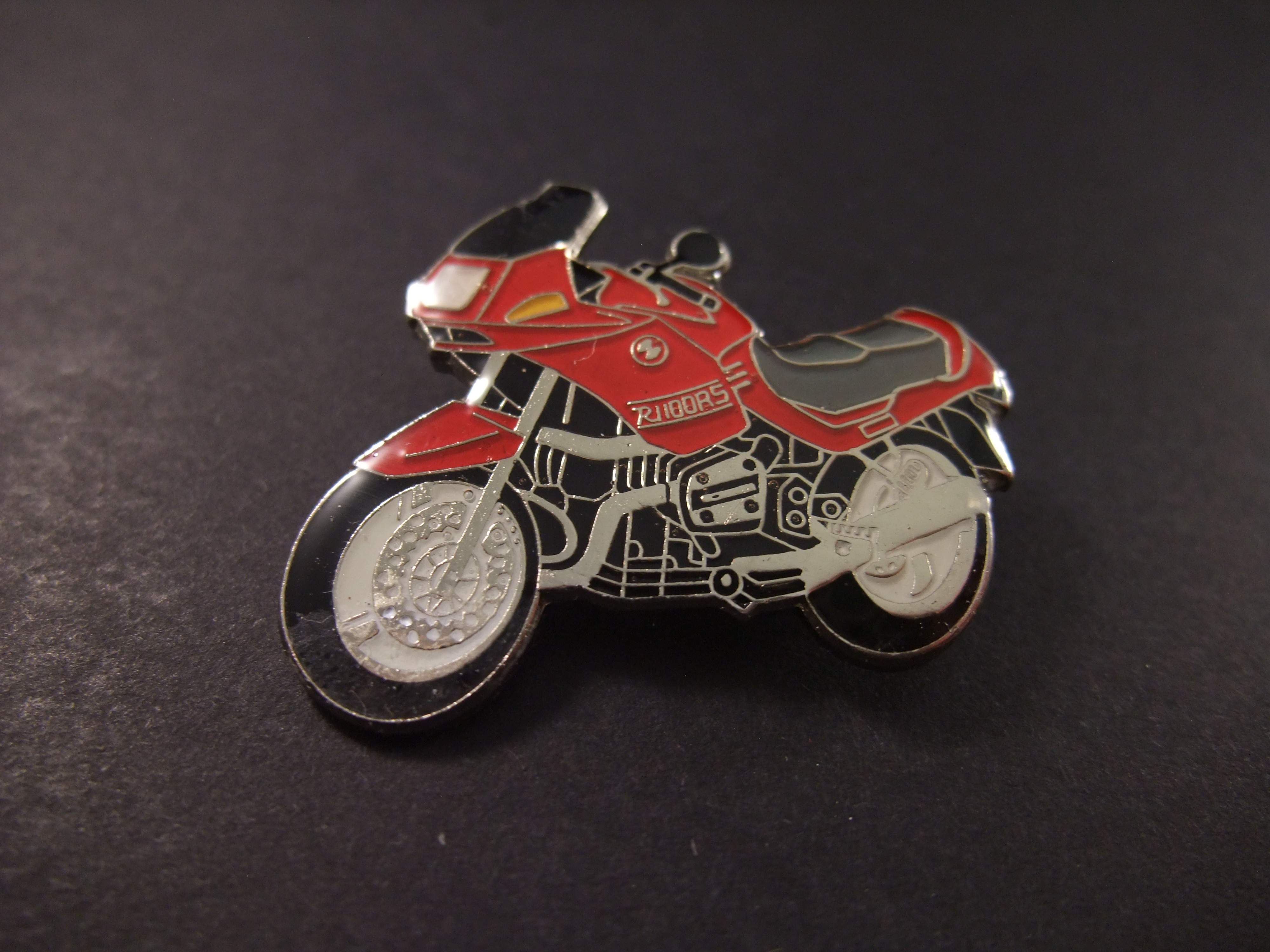 BMW R1100RS sportieve toermotor jaren negentig, rood